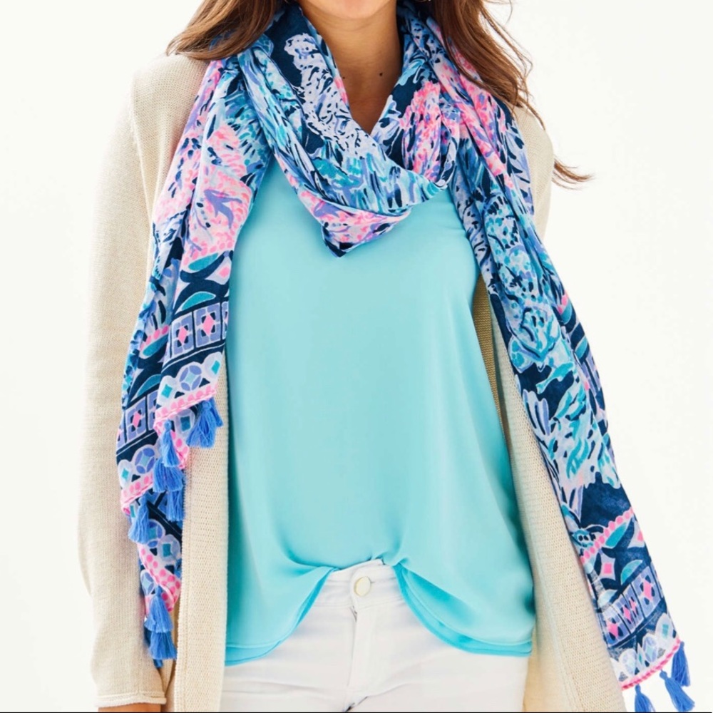 NWT Lilly Pulitzer Resort Scarf